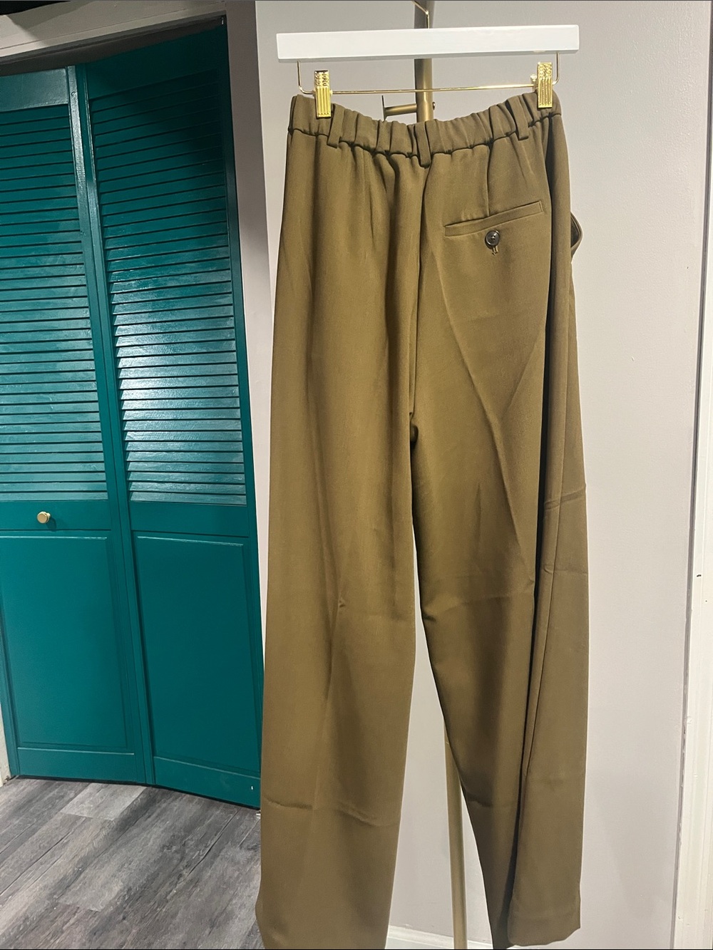 Anthropologie NWT Avery Wide-Leg Pleated Trousers by Maeve - S - Picture 6 of 11